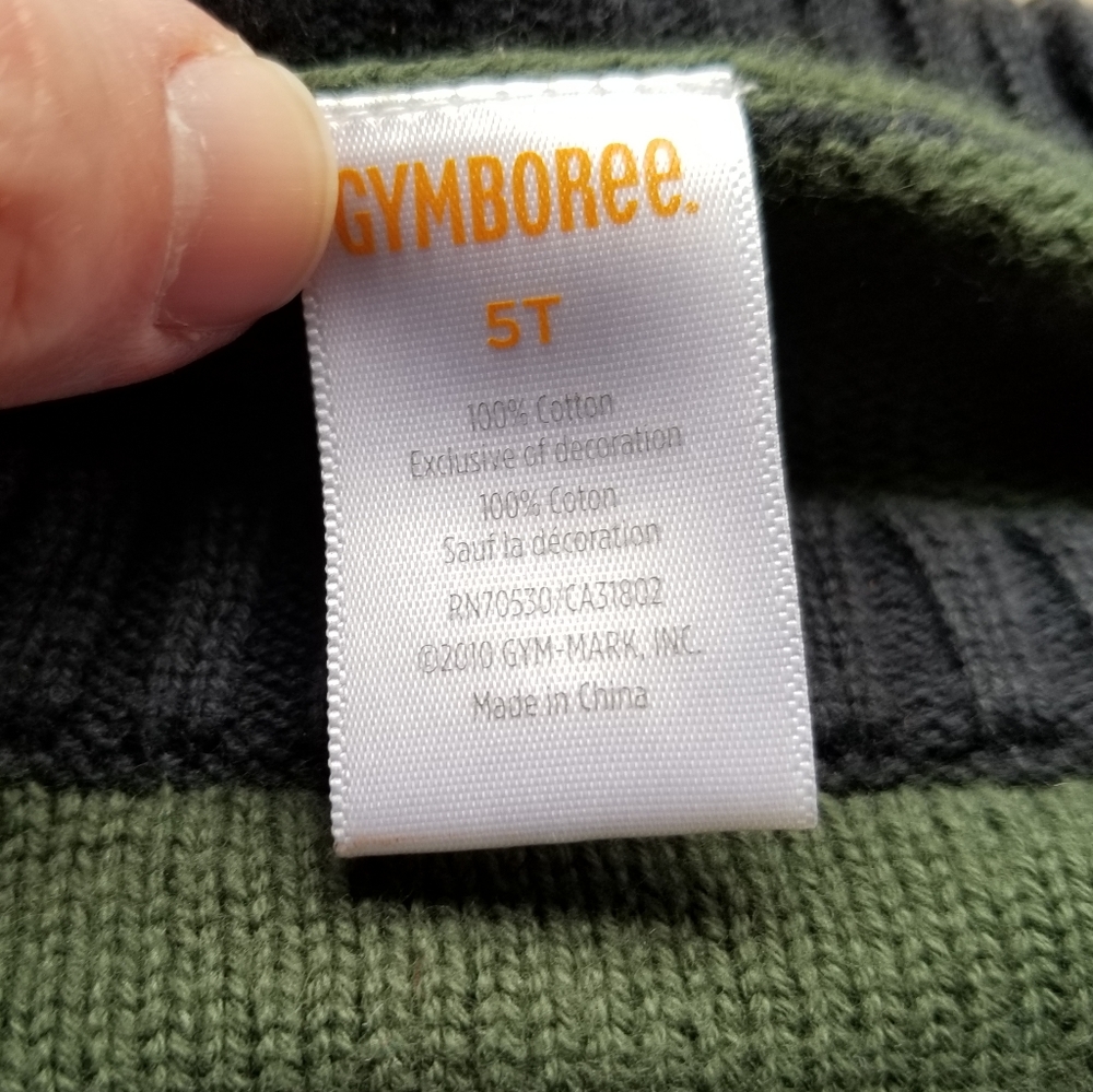 2010 vguc Gymboree 5T boys dragon sweater - Picture 4 of 8